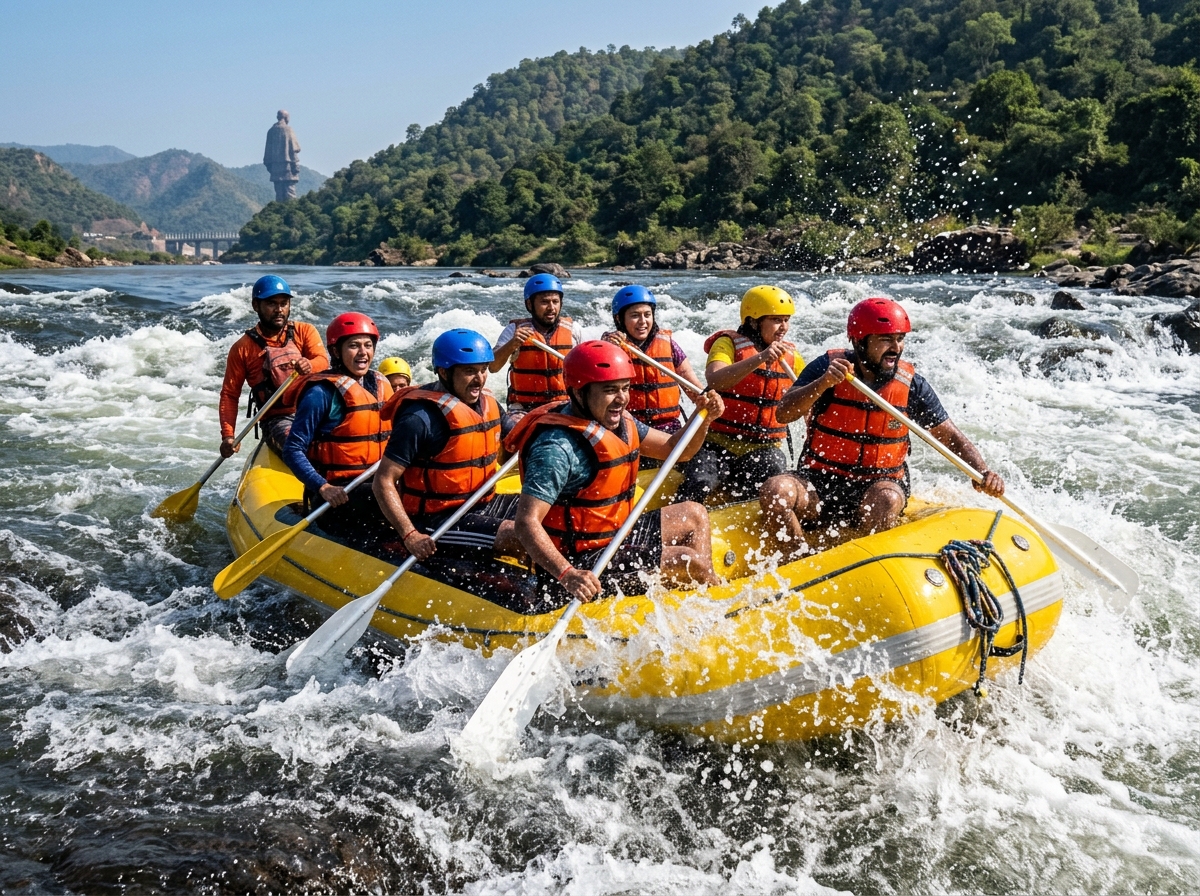 Khalvani River Rafting Statue of Unity