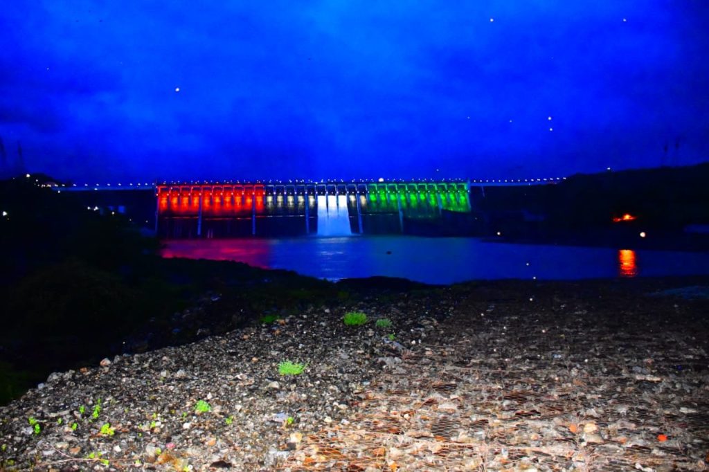 Sardar Sarovar Dam View from 153m Viewing Gallery